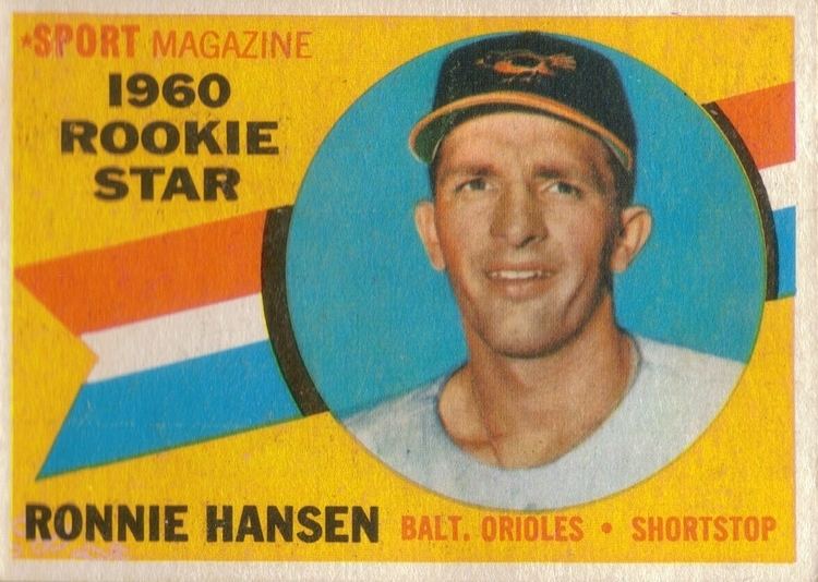 Ron Hansen (baseball) foul bunt Mail From Drew Ron Hansen Signed Baseball