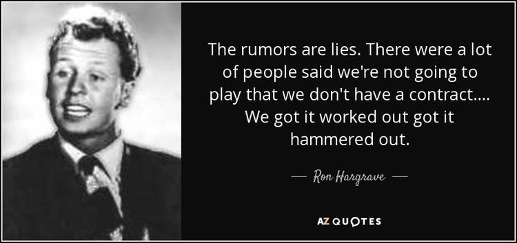 Ron Hargrave QUOTES BY RON HARGRAVE AZ Quotes