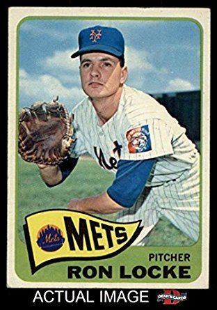 Ron Locke Amazoncom 1965 Topps 511 Ron Locke New York Mets Baseball Card
