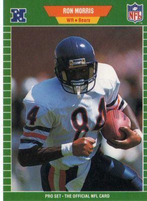 Ron Morris (American football) CHICAGO BEARS Ron Morris 47 Pro Set 1989 NFL American Football