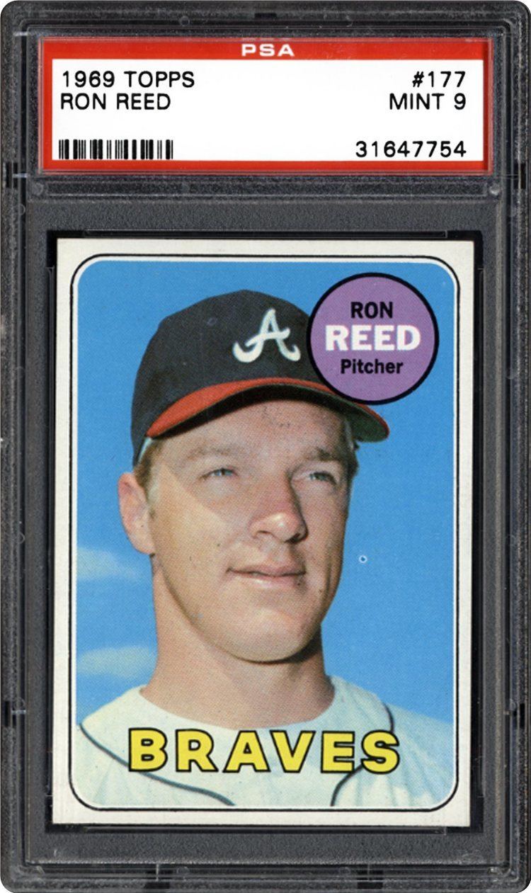 Ron Reed 1969 Topps Ron Reed PSA CardFacts