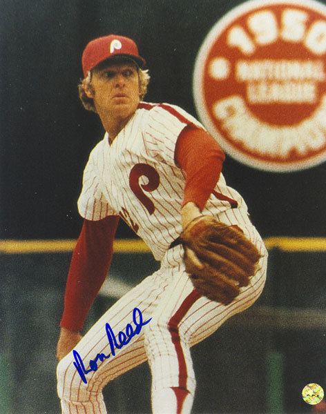 Ron Reed Ron Reed Philadelphia Phillies Autographed 8x10 Photograph