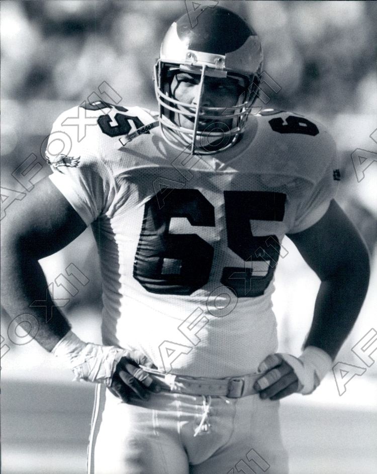 Ron Solt 1989 Philadelphia Eagles Football Player Lineman Ron Solt Press