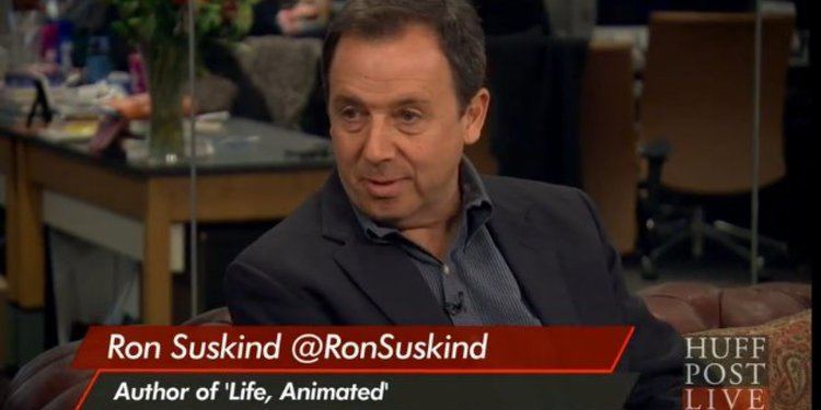 Ron Suskind Journalist Ron Suskind On How Disney Movies Helped His Son