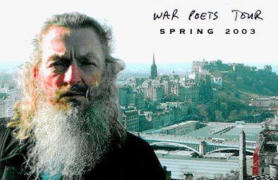 Ron Whitehead Insomniacathon OnLine The War Poets Tour 2003 Life