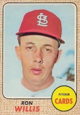Ron Willis 1968 Topps Ron Willis 68 Baseball Card Value Price Guide