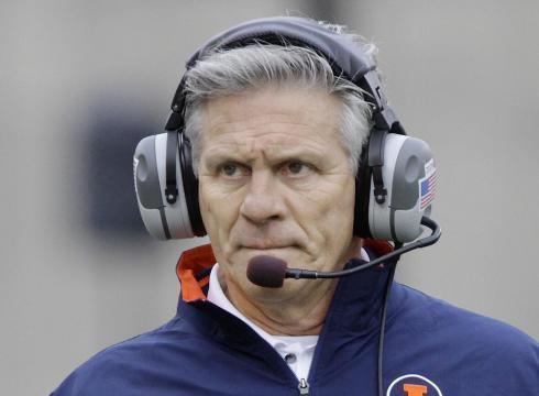 Ron Zook Illinois fires Zook after 06 collapse USATODAYcom