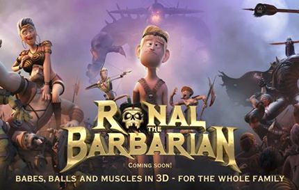 Ronal the Barbarian Danish Animation RONAL THE BARBARIAN Getting a Chinese LiveAction