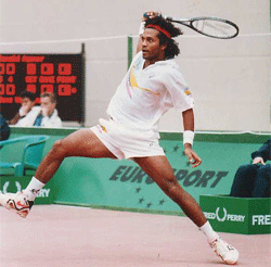 Ronald Agénor Ronald Agnor Haitian Tennis Player Haiti Support Group