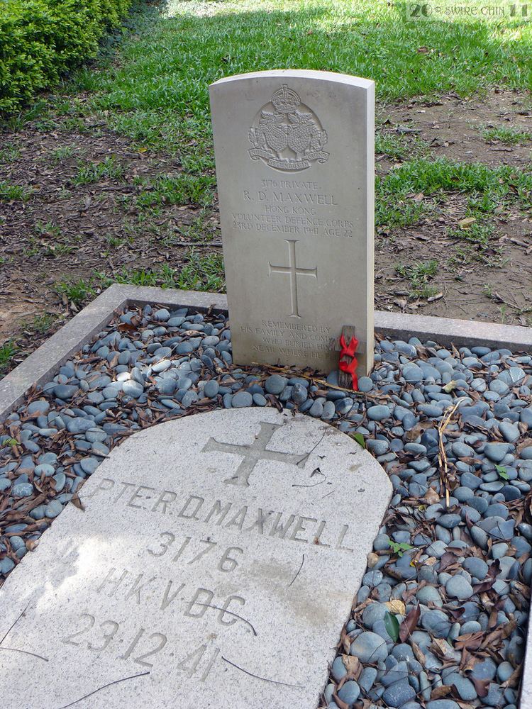 Ronald Douglas Maxwell Tomb of British Solider Ronald Douglas Maxwell in Hong Kon Flickr