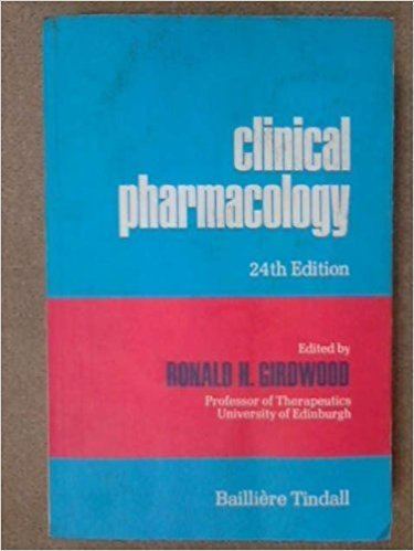 Ronald Girdwood Clinical Pharmacology Ronald Girdwood 9780028579900 Amazoncom Books