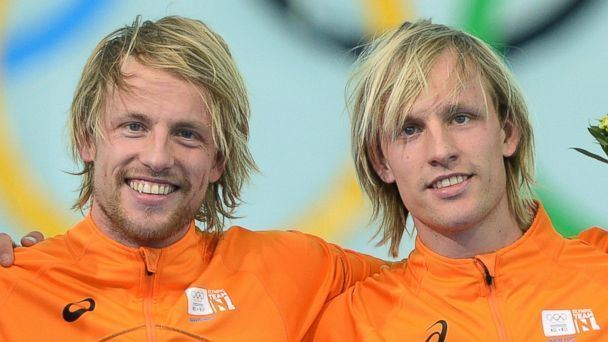 Ronald Mulder Speed Skating Twins Pull Off Rare Olympic Feat ABC News