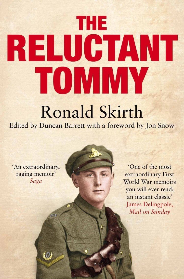 Ronald Skirth Reluctant Tommy Ronald Skirth 9780330513746 Amazoncom Books