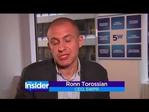 Ronn Torossian Ronn Torossian CEO and Founder 5W Public Relations