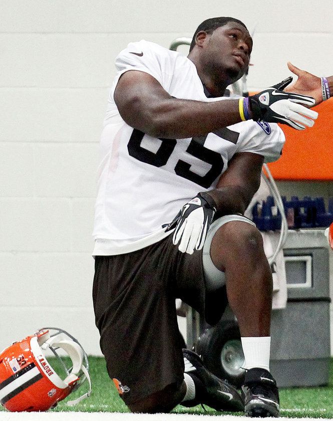 Ronnie Cameron Ronnie Cameron at Browns practice clevelandcom