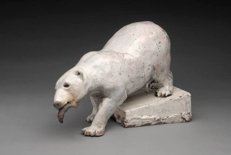 Ronnie Gould Polar Bear w Fish by Ronnie Gould presented by Lacoste Gallery