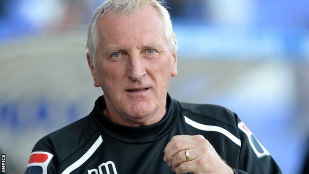 Ronnie Moore BBC Sport Tranmere Rovers Ronnie Moore says players up