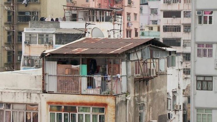 Hongkong's Rooftop slum
