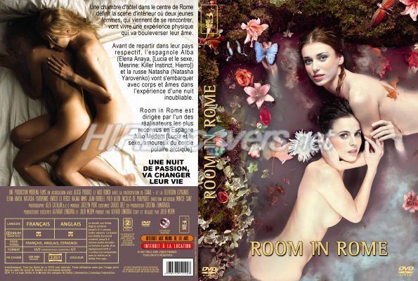 The DVD cover of the 2010 Spanish erotic film Room in Rome.