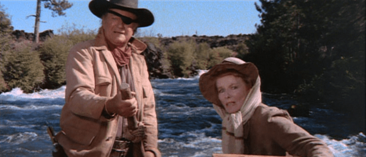 Rooster Cogburn (film) A Year with Kate Rooster Cogburn 1975 Blog The Film Experience