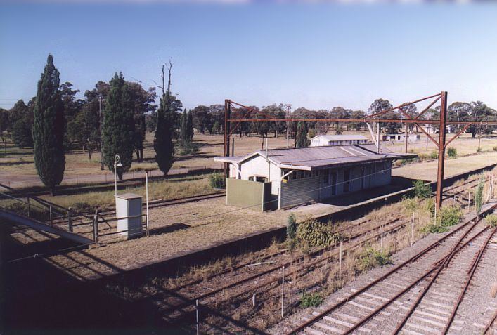 Ropes Creek railway line Ropes Creek Station