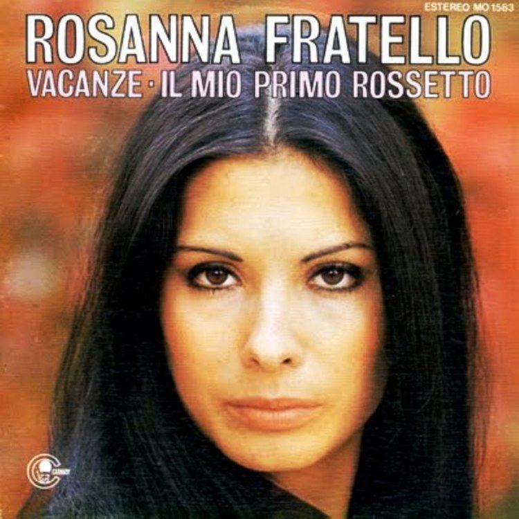 Rosanna Fratello cancin y cine italiano en los aos 50 a 70 Rosanna Fratello