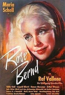 Rose Bernd (1957 film) httpsuploadwikimediaorgwikipediaenthumb2