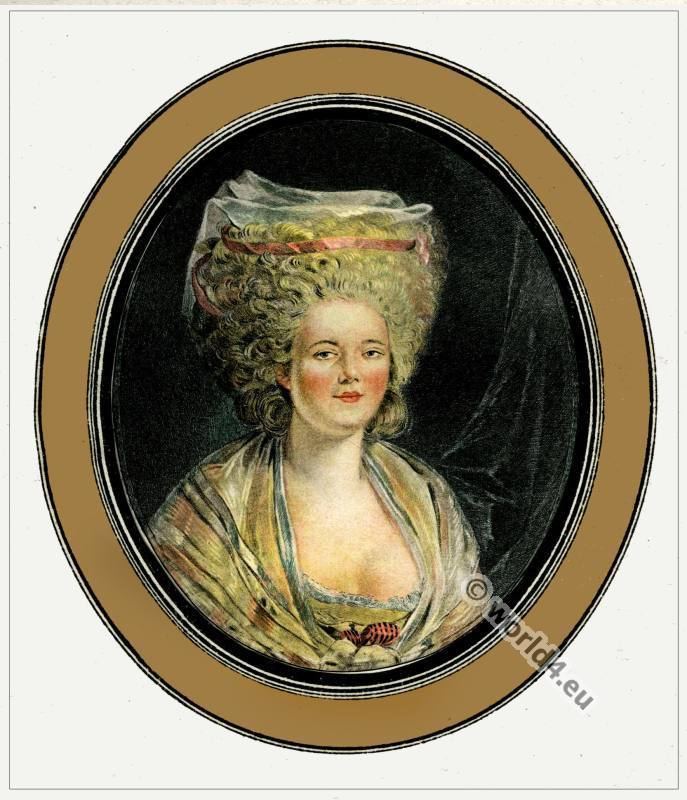 Rose Bertin Ladies hat styles from 17761790 by Rose Bertin Costume History
