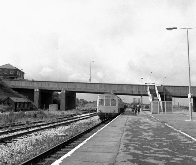 Rose Grove railway station