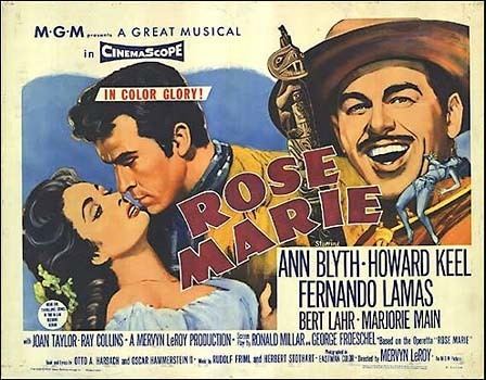 Rose Marie (1954 film) Rose Marie Soundtrack details SoundtrackCollectorcom