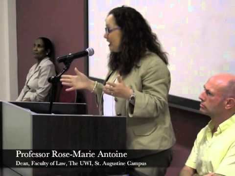 Rose-Marie Belle Antoine Public Lecture on Human Rights Part 2 Professor RoseMarie Belle