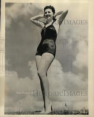 Rose Marie Magrill 1939 Press Photo Miss Florida Rose Marie Magrill To Compete For Miss