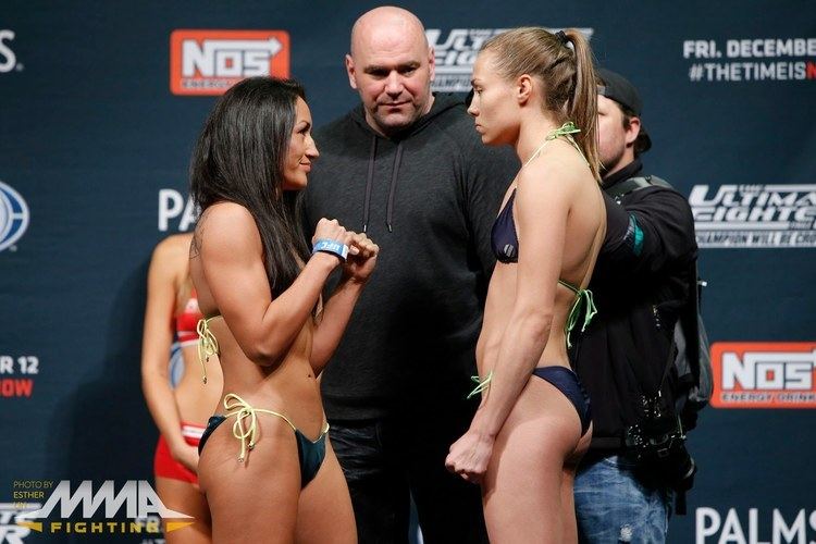 Rose Namajunas TUF 20 Finale Weighins Carla Esparza vs Rose Namajunas