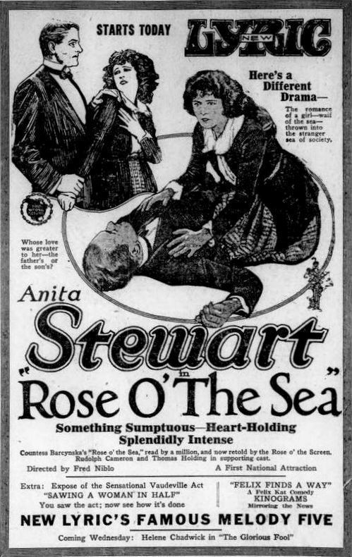 Rose o' the Sea Rose o the Sea 1922
