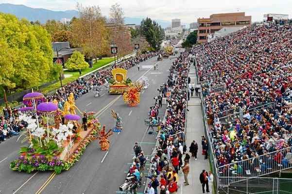 Rose Parade Where does the Rose Parade route start and end