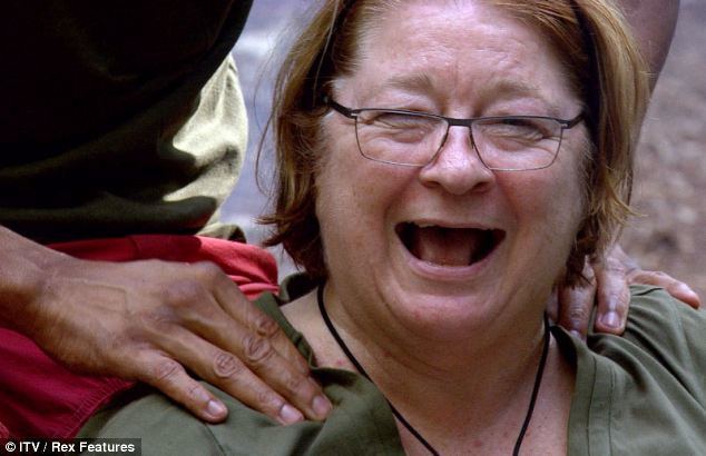 Rosemary Shrager Now I39m a Celebrity is struck by race storm Chef Rosemary