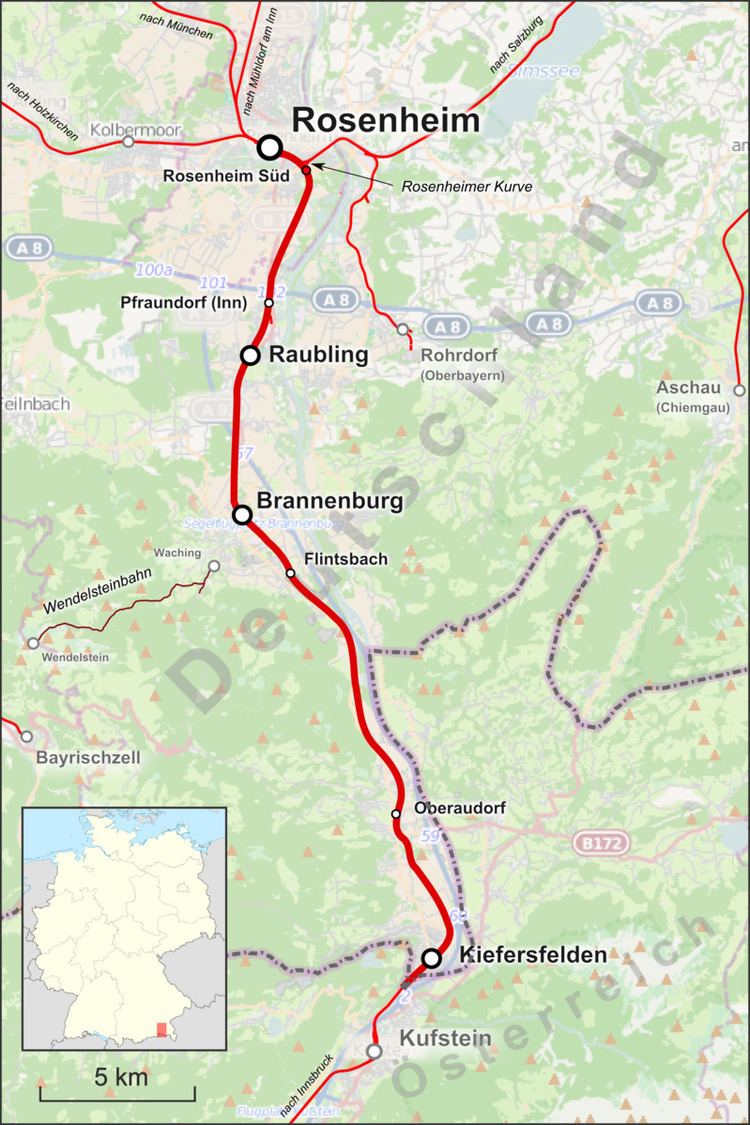 Rosenheim–Kufstein railway