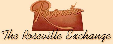 Roseville pottery wwwlaurelhollowparknetrosevillerosevilleroses
