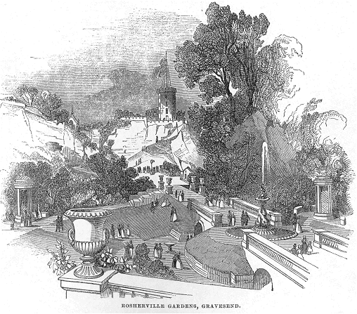 Rosherville Gardens Victorian London Entertainment and Recreation Gardens and Spas