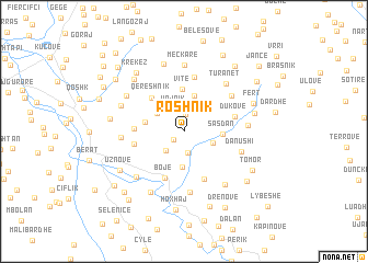 Roshnik Roshnik Albania map nonanet
