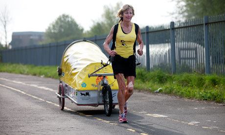 Rosie Swale-Pope Adventurer on course to finish 26 marathons in 26 days