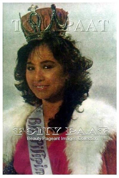Rosita Capuyon Rosita Capuyon Bb Pilipinas Universe 1983