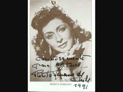 Rosita Serrano Rosita Serrano La Paloma 1938 YouTube