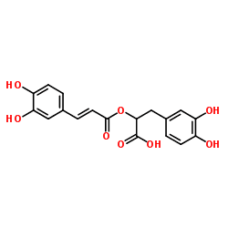 Rosmarinic acid Rosmarinic acid C18H16O8 ChemSpider