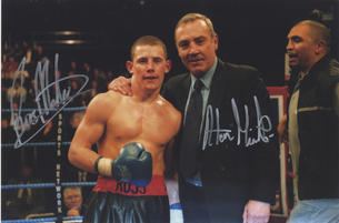 Ross Minter Ross Minter and Alan Minter Boxing Signed Photograph Autographs