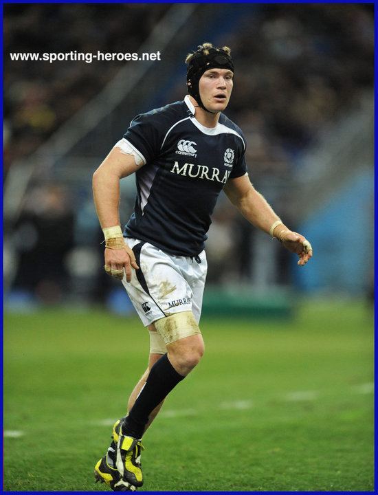Ross Rennie Ross RENNIE Scottish International Rugby Caps Scotland