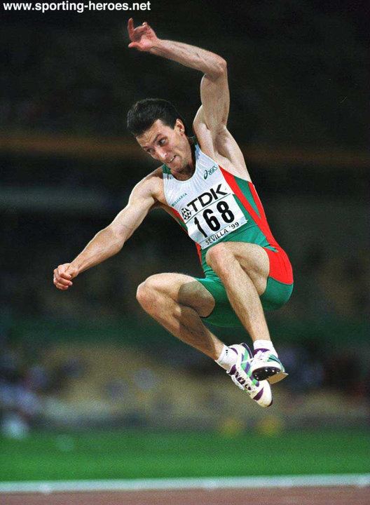 Rostislav Dimitrov Rostislav DIMITROV Triple Jump silver at 1999 World Athletics