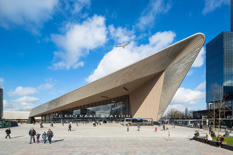 Rotterdam Centraal station Rotterdam Central Station Benthem Crouwel Architects MVSA
