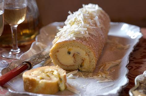 Roulade Chocolate and raspberry roulade Tesco Real Food