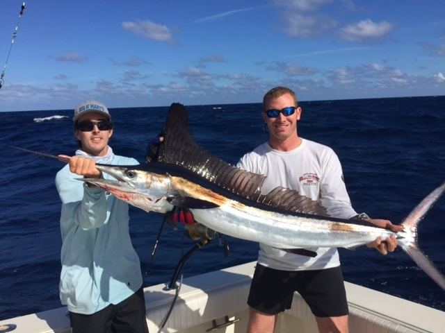Roundscale spearfish November Daytime Swordfishing in Islamorada 112014 Florida Keys